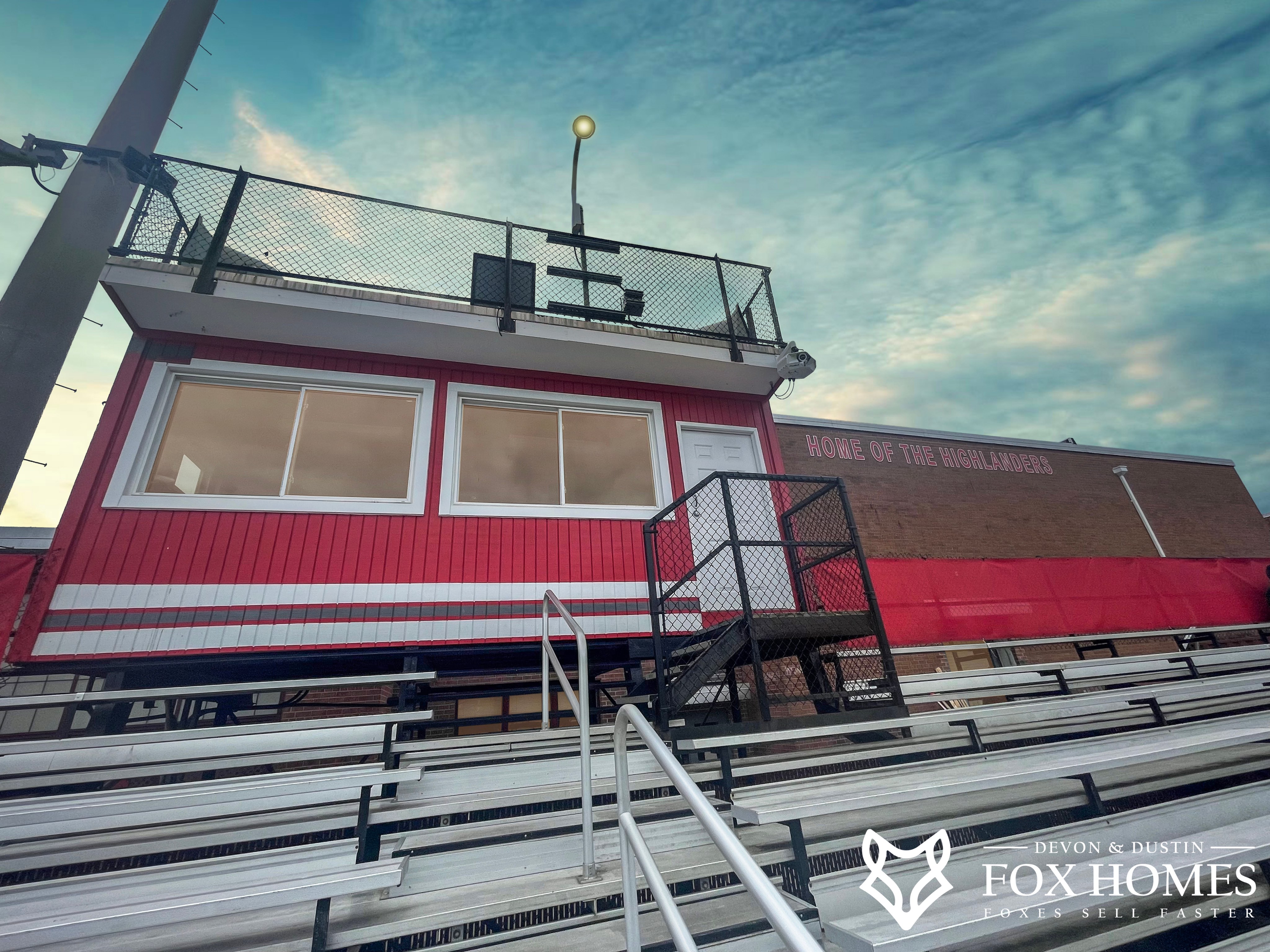 Homes-For-Sale-In-McLean-High-School-District-Devon-and-Dustin-Fox-Fox-Homes-Team-Bleachers Homes-For-Sale-In-McLean-High-School-District-Devon-and-Dustin-Fox-Fox-Homes-Team-Bleachers