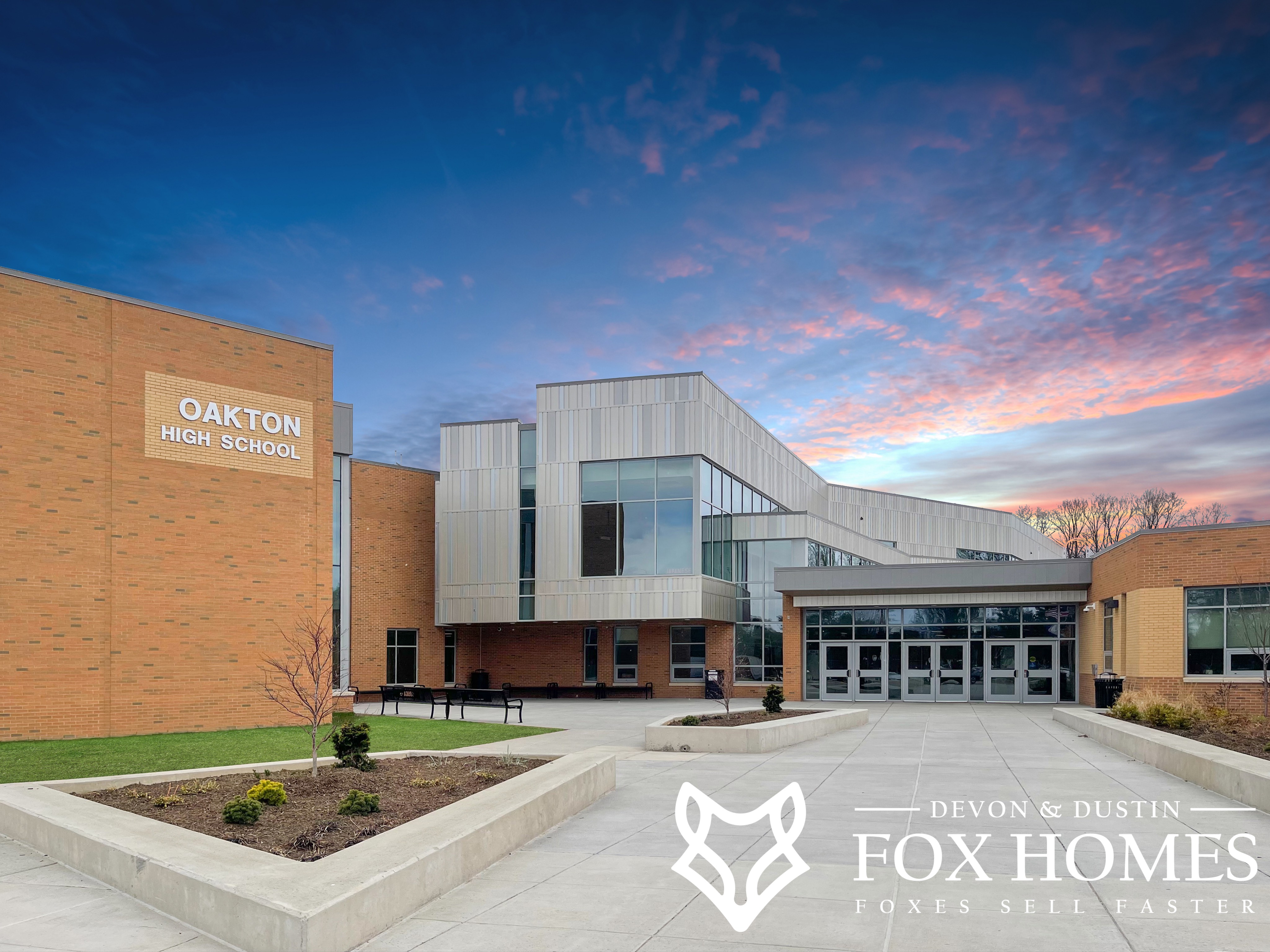 Homes-For-Sale-In-Oakton-High-School-District-Devon-and-Dustin-Fox-Fox-Homes-Team-Front-Entrance Homes-For-Sale-In-Oakton-High-School-District-Devon-and-Dustin-Fox-Fox-Homes-Team-Front-Entrance