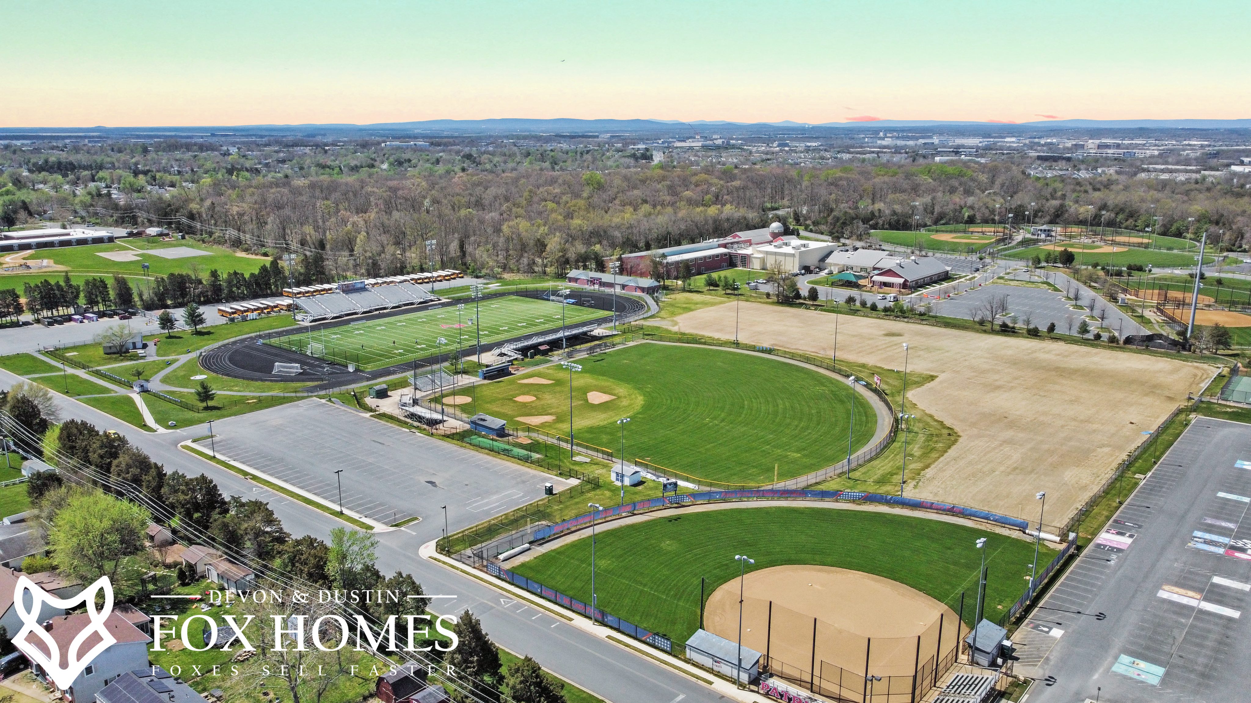 Homes-For-Sale-In-Park-View-High-School-District-Devon-and-Dustin-Fox-Fox-Homes-Team-School-Campus-View