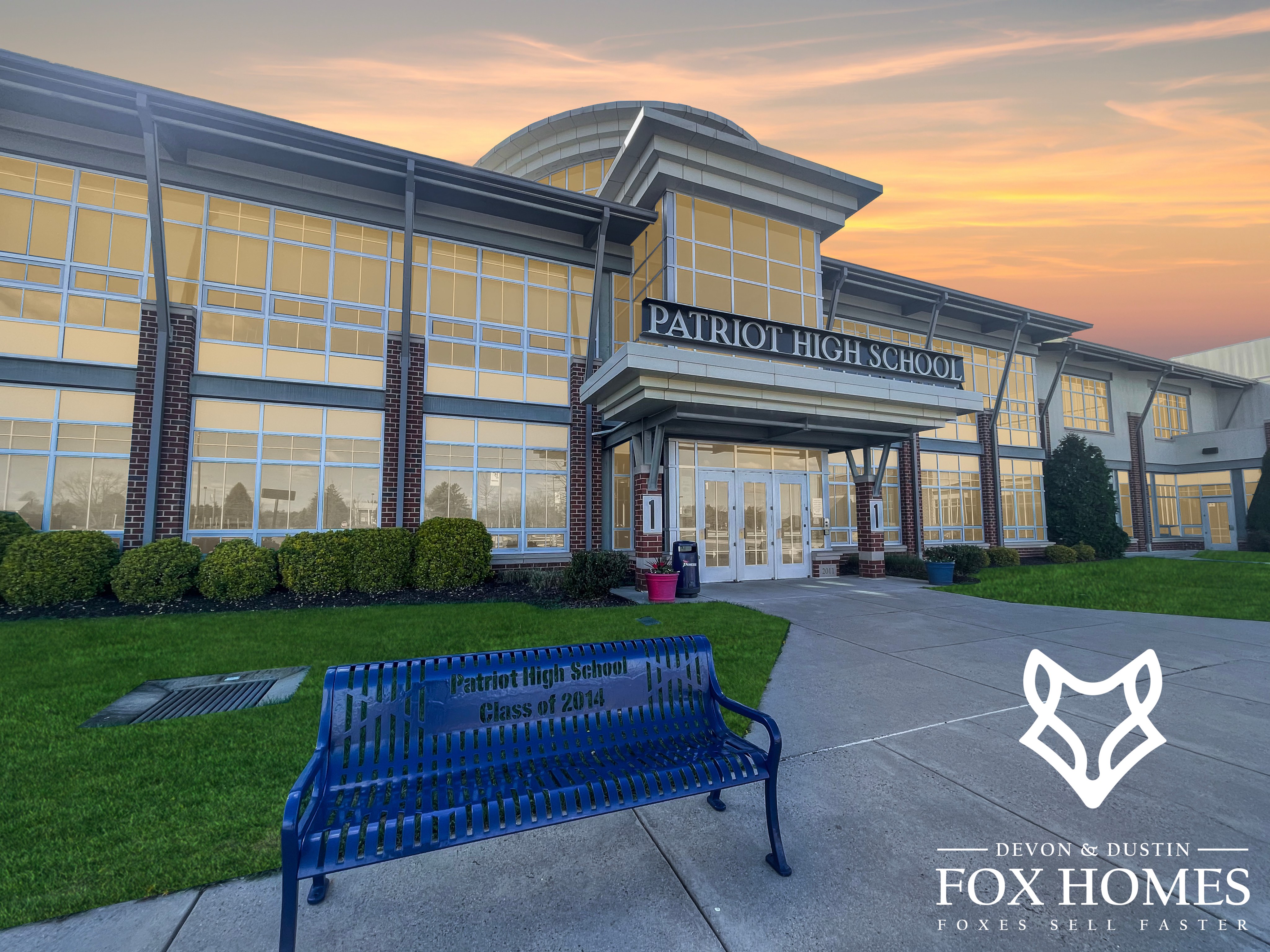 Homes-For-Sale-In-Patriot-High-School-District-Devon-and-Dustin-Fox-Fox-Homes-Team-Front-Entrance