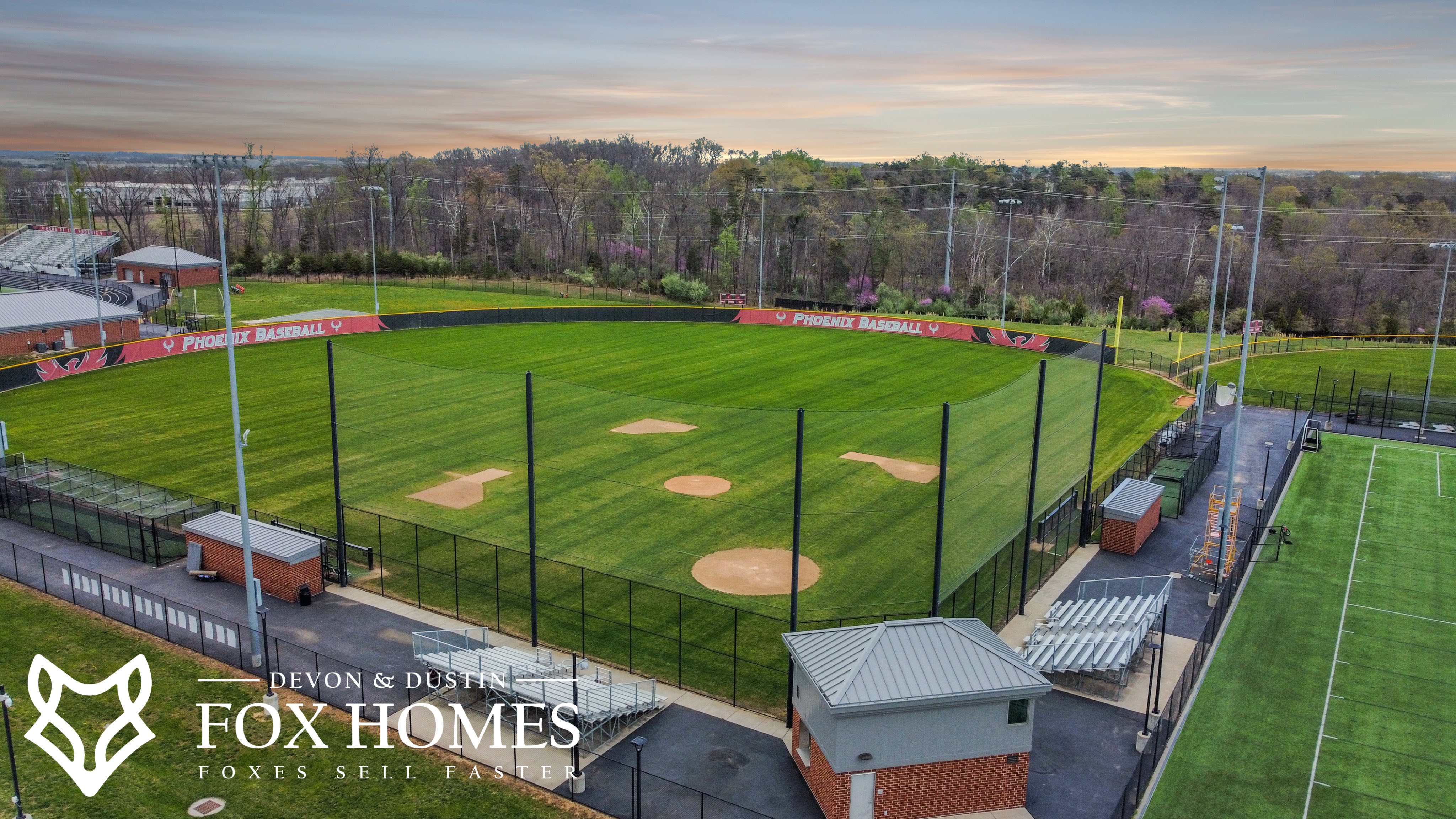 Homes-For-Sale-In-Rock-Ridge-High-School-District-Devon-and-Dustin-Fox-Fox-Homes-Team-Baseball-Field