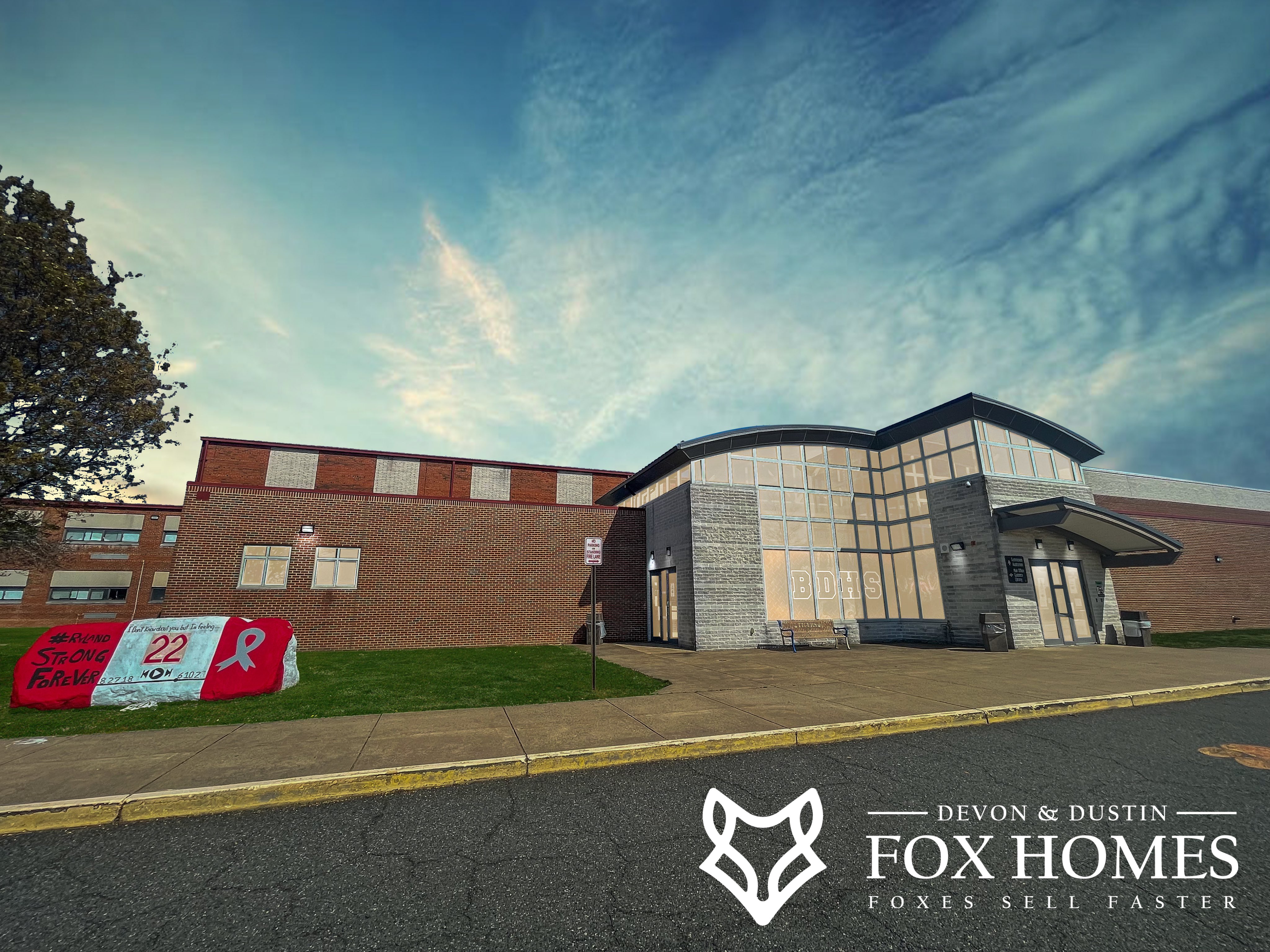 Homes-For-Sale-InBrentsville-High-School-District-Devon-and-Dustin-Fox-Fox-Homes-Team-Front-Entrance