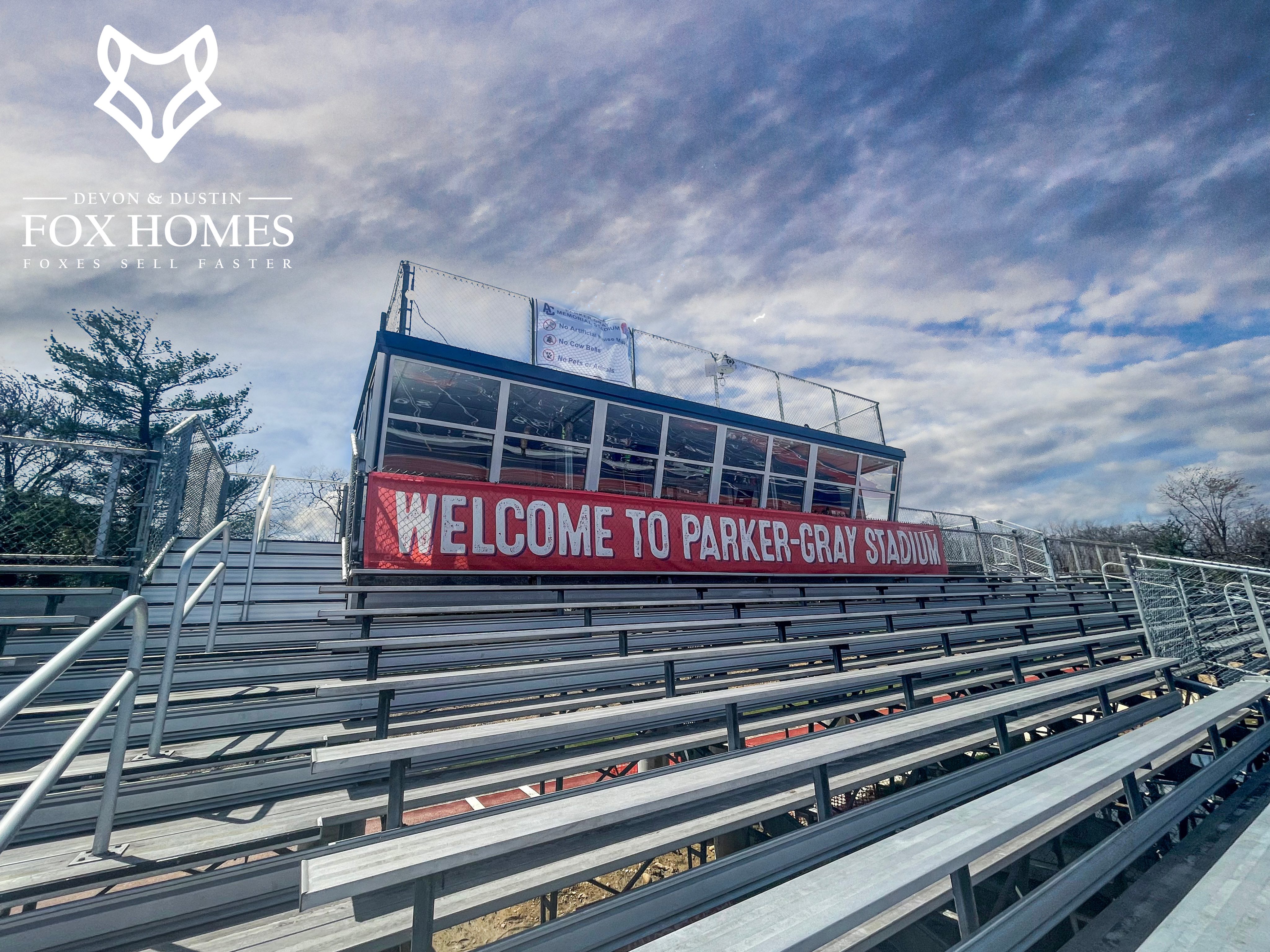Homes-For-Sale-in-Alexandria-City-High-School-District-Devon-And-Dustin-Fox-Fox-Homes-Team-Bleachers