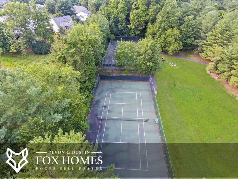 Sequoia Farms Recreation Tennis Courts Outdoor Shared Spaces