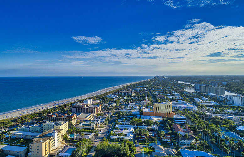 Coastal Contemporary Designed Airbnb In Delray Beach Florida