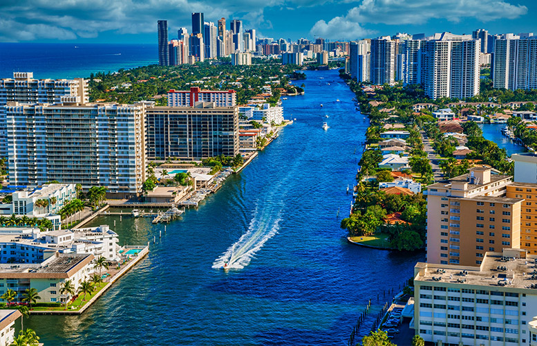 Hallandale Beach Canal 