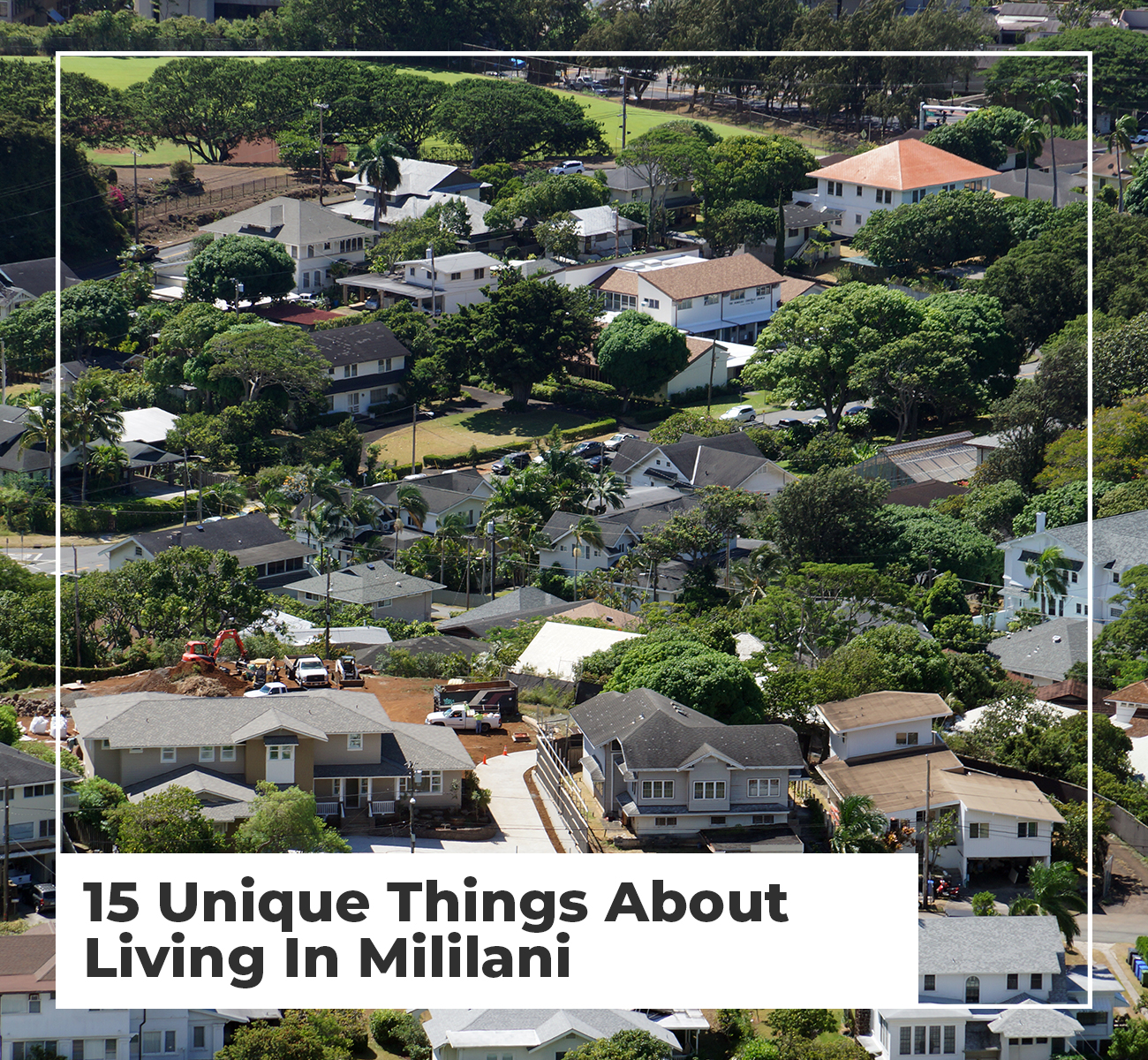unique things about living in miliani
