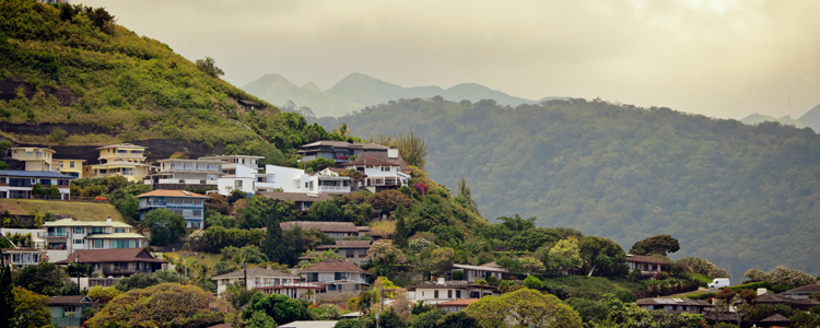 Hillside Homes in Keolu Hill, Kailua