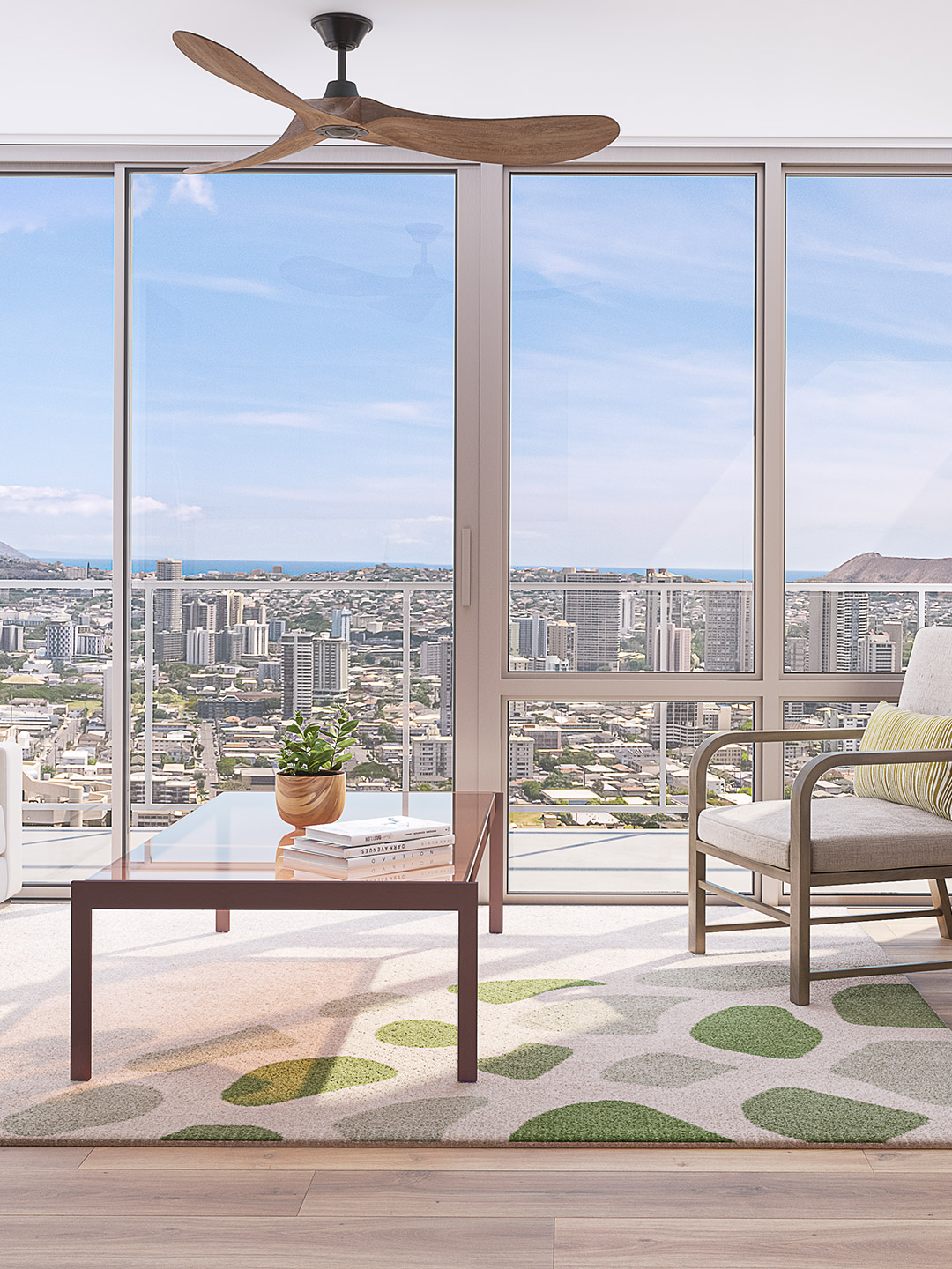 honolulu condos with diamond head view