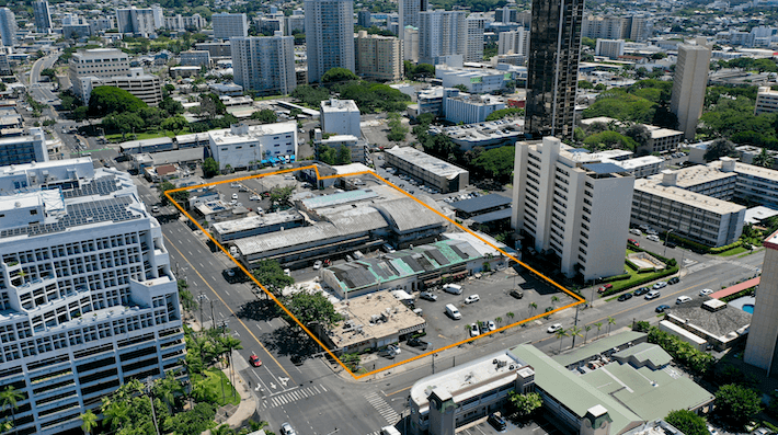 keeaumoku towers condo build site