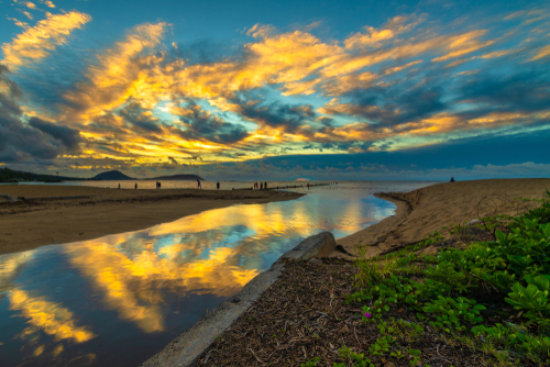 waialae beach oahu, hawaii