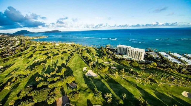 waialae golf course in kahala oahu, hawaii