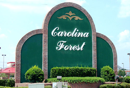 Carolina Forest Entrance Sign