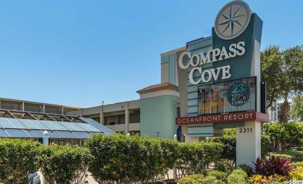 Compass Cove Resort Entrance in Myrtle Beach SC