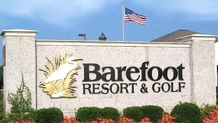 Barefoot Resort Entrance 