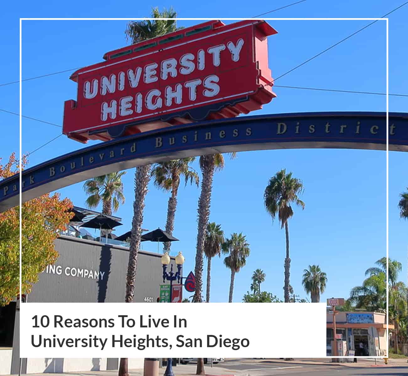 Moving to University Heights