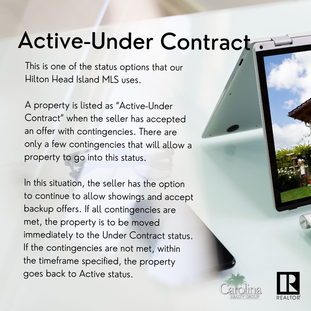 Active-Under Contract Listings