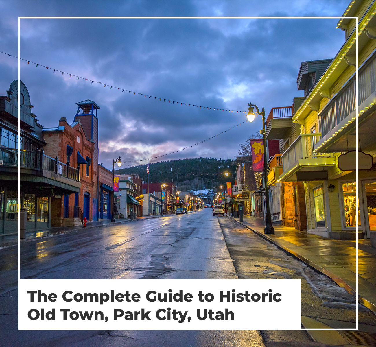 Old Towne Gallery, Main Street, Park City, Utah - Picture of Old