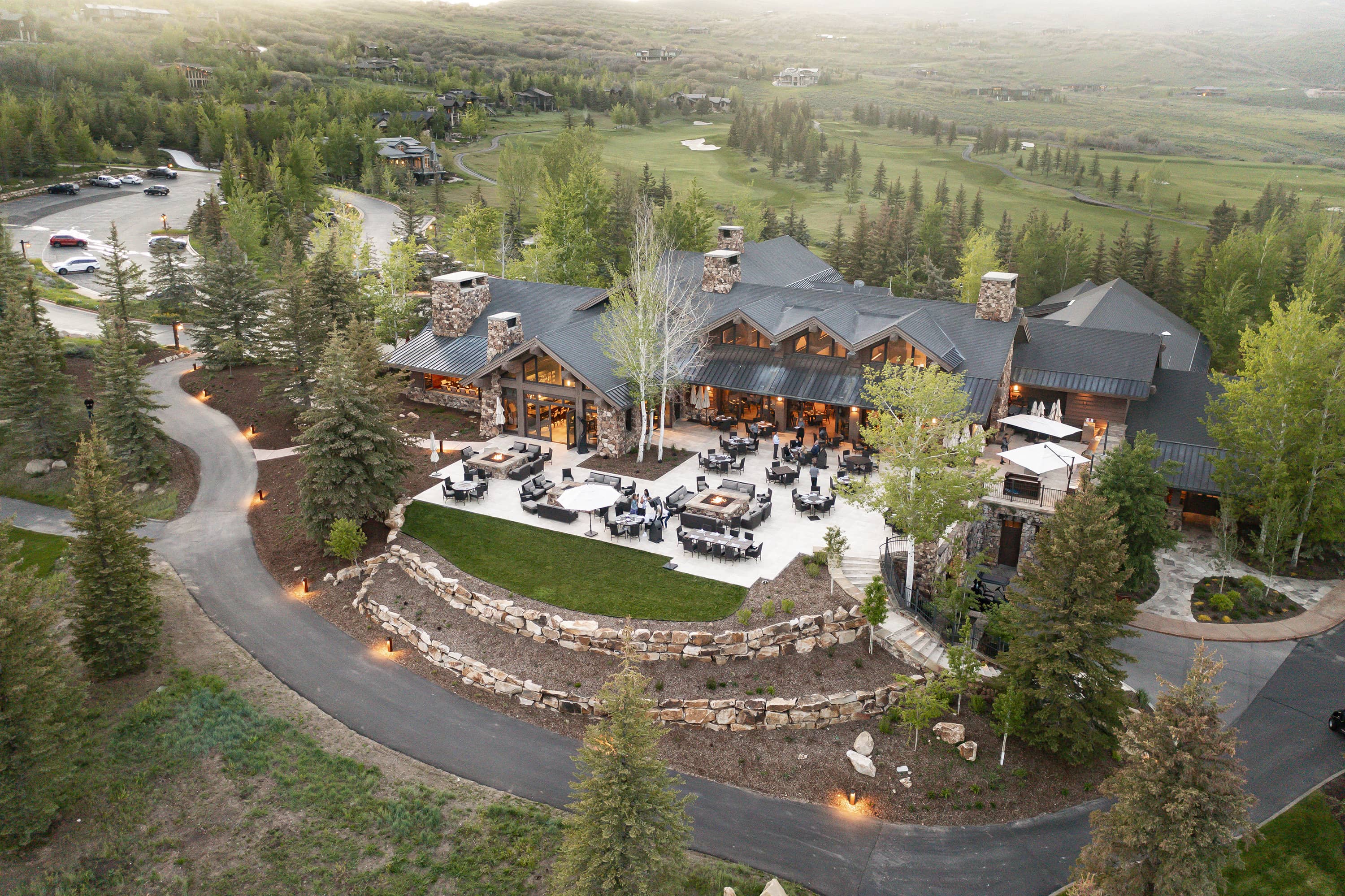 Glenwild Utah Clubhouse and amenities view