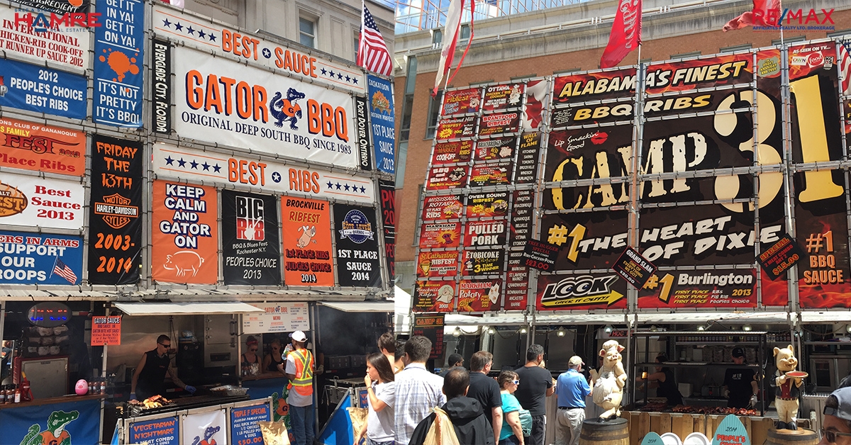 Ottawa Ribfest 2022 Sparks Street Hamre Team