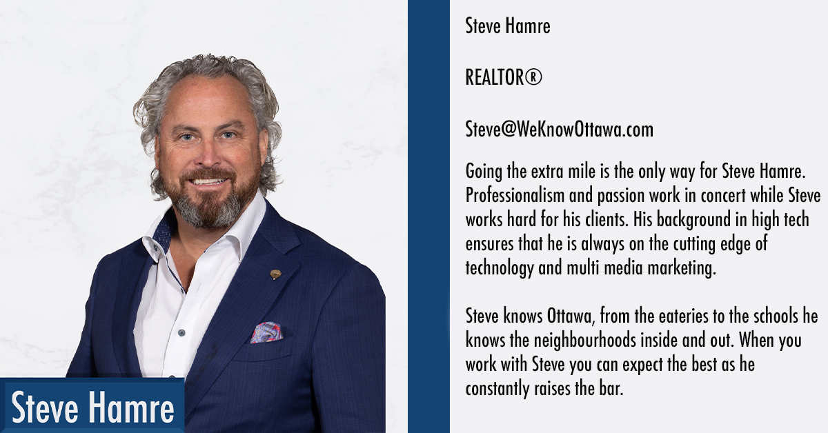 Steve Hamre Ottawa Real Estate