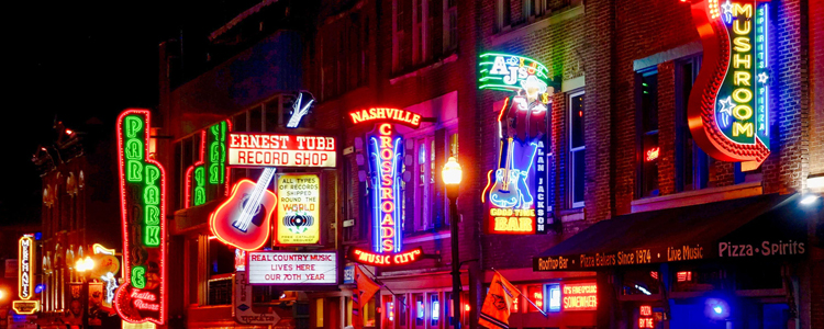 Broadway In Nashville, TN