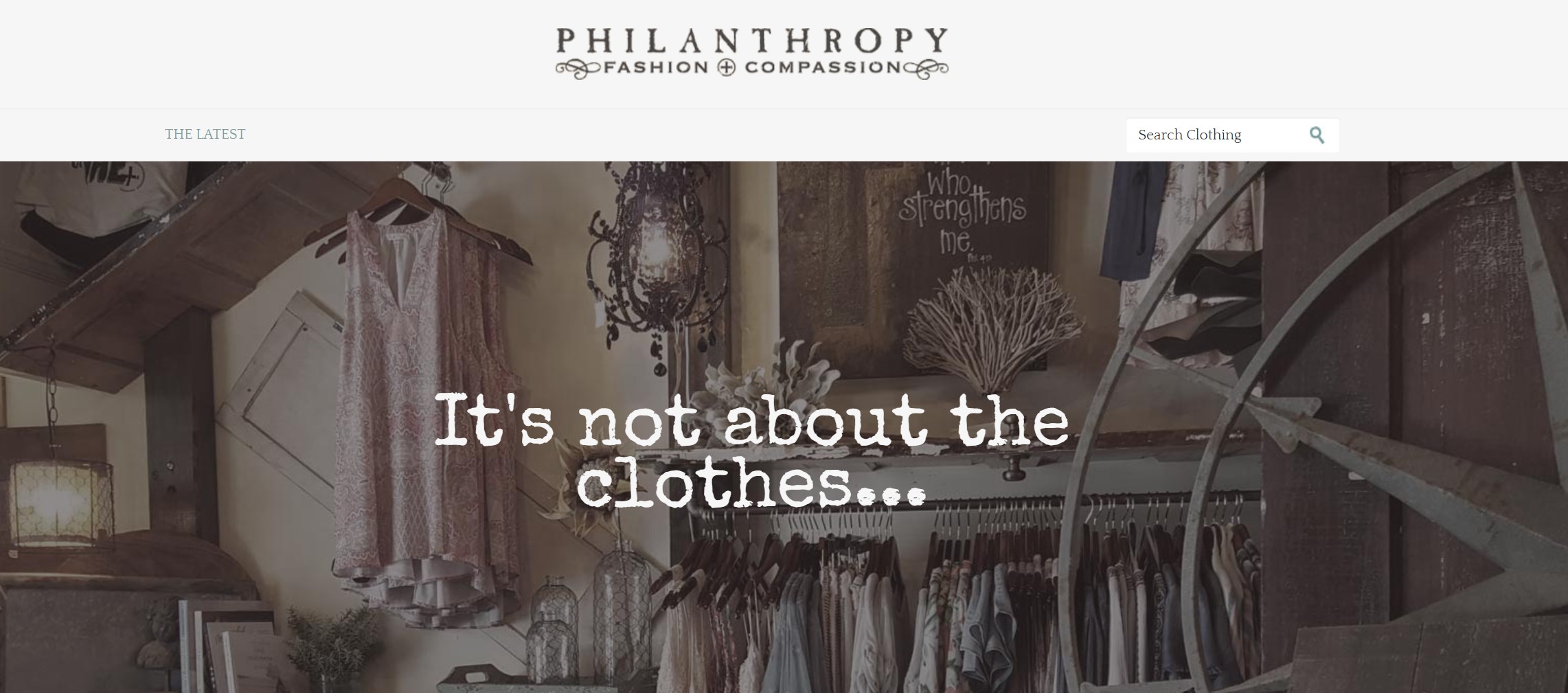 Philanthropy Fashion