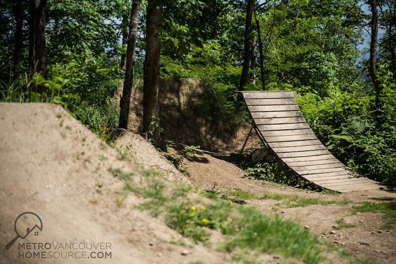 Invergarry Bike Park in Bolivar Heights, Surrey, British Columbia
