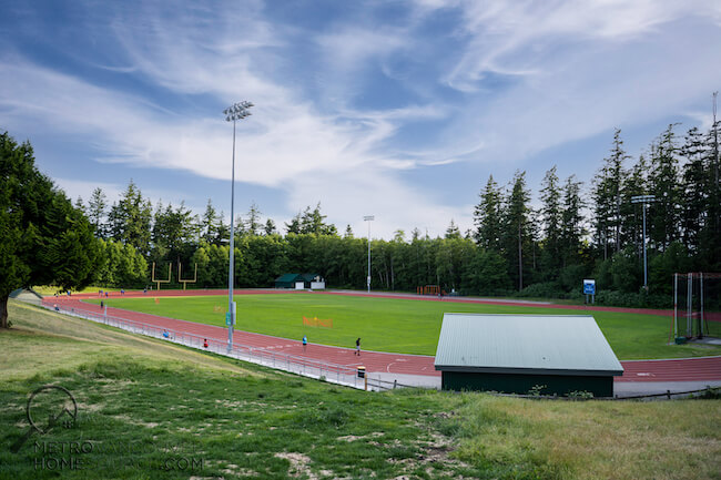 Athletic Track in South Surrey, BC