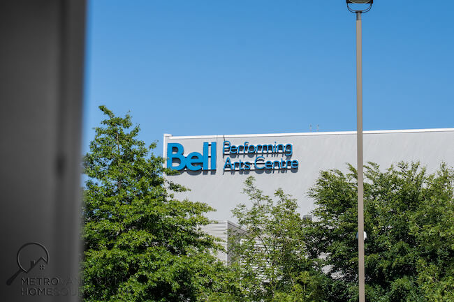 Bell Performing Arts Centre in Sullivan, Surrey, BC