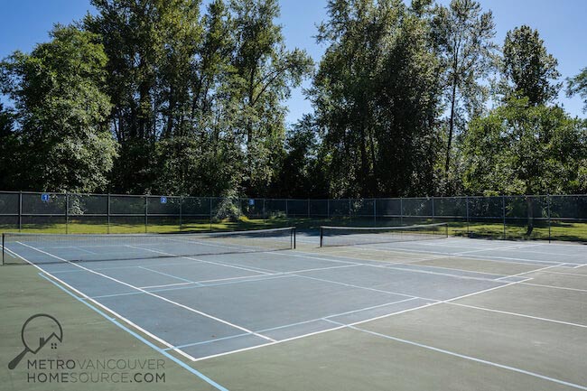 Sullivan Park Tennis Courts in Sullivan, Surrey, BC
