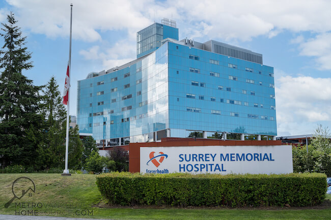 Surrey Memorial Hospital, Bear Creek Neighbourhood, Surrey