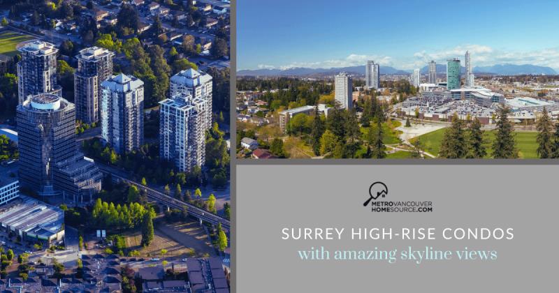 High-Rise Condos with Surrey Skyline Views
