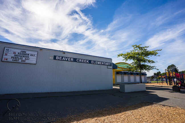 Beaver Creek Elementary in West Newton, Surrey, BC