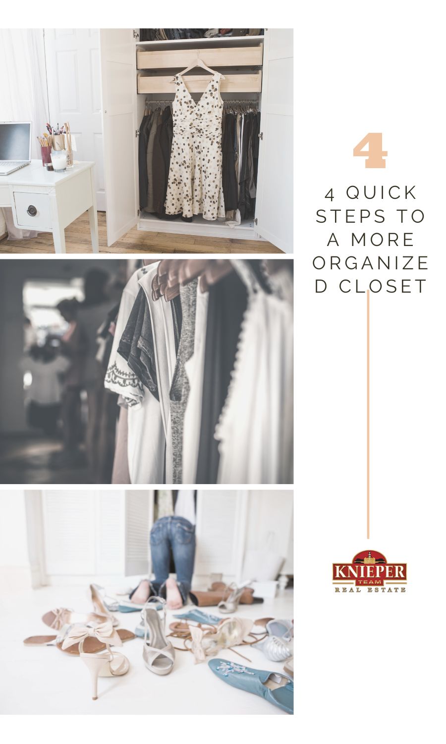 4 Quick Steps to a More Organized Closet