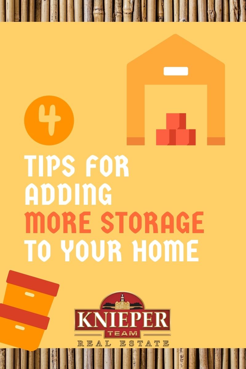 4 Tips for Adding More Storage to Your Home