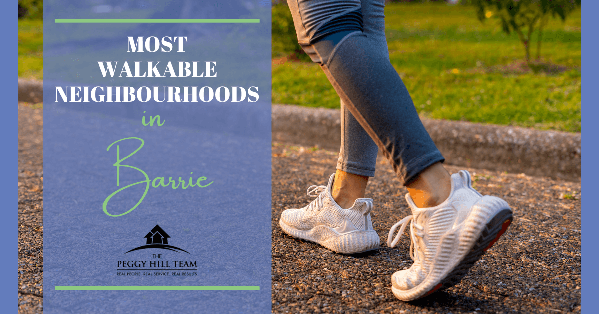 Walkability in Barrie: 6 Most Walkable Neighbourhoods in Barrie