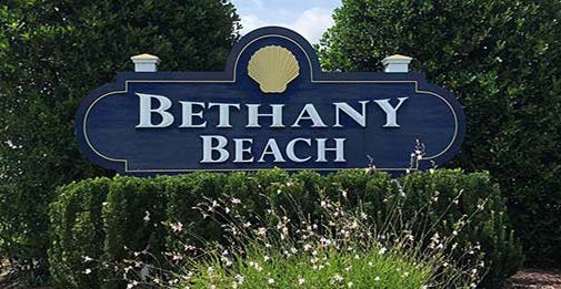 Bethany Beach Sign