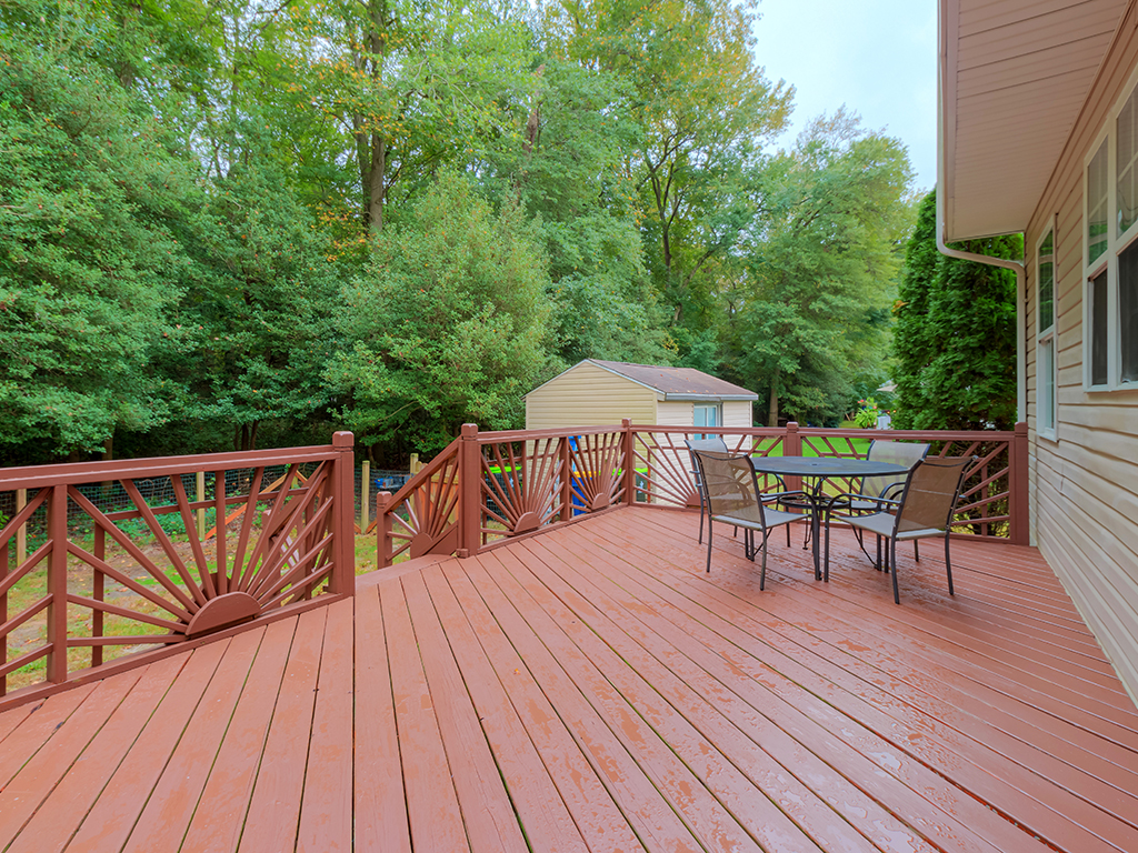 Clover Drive Back Deck