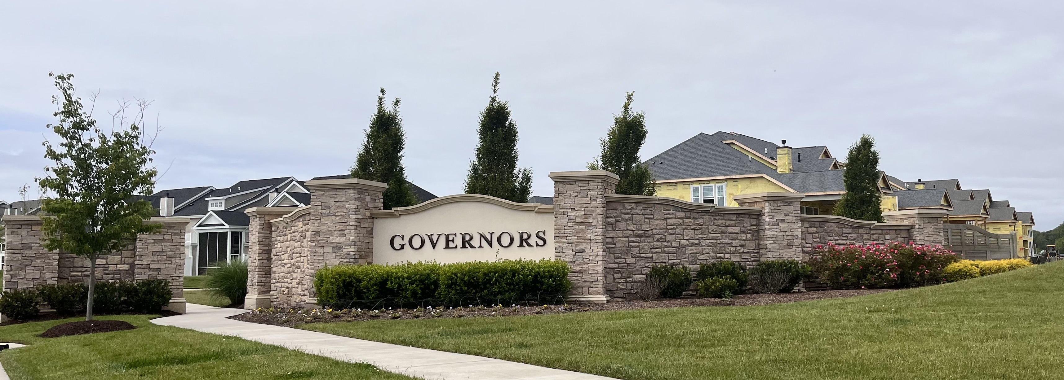 Governors Entrance Sign