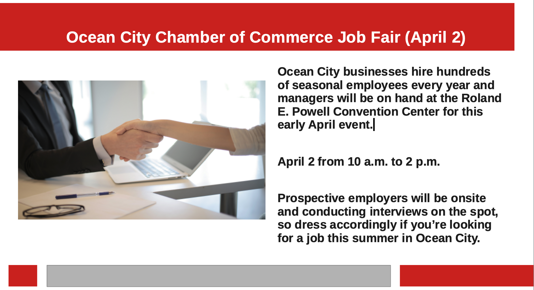 Ocean City Job Fair 2022