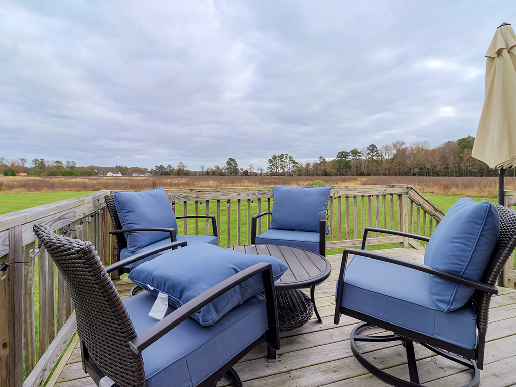 Shingle Point Road Back Deck