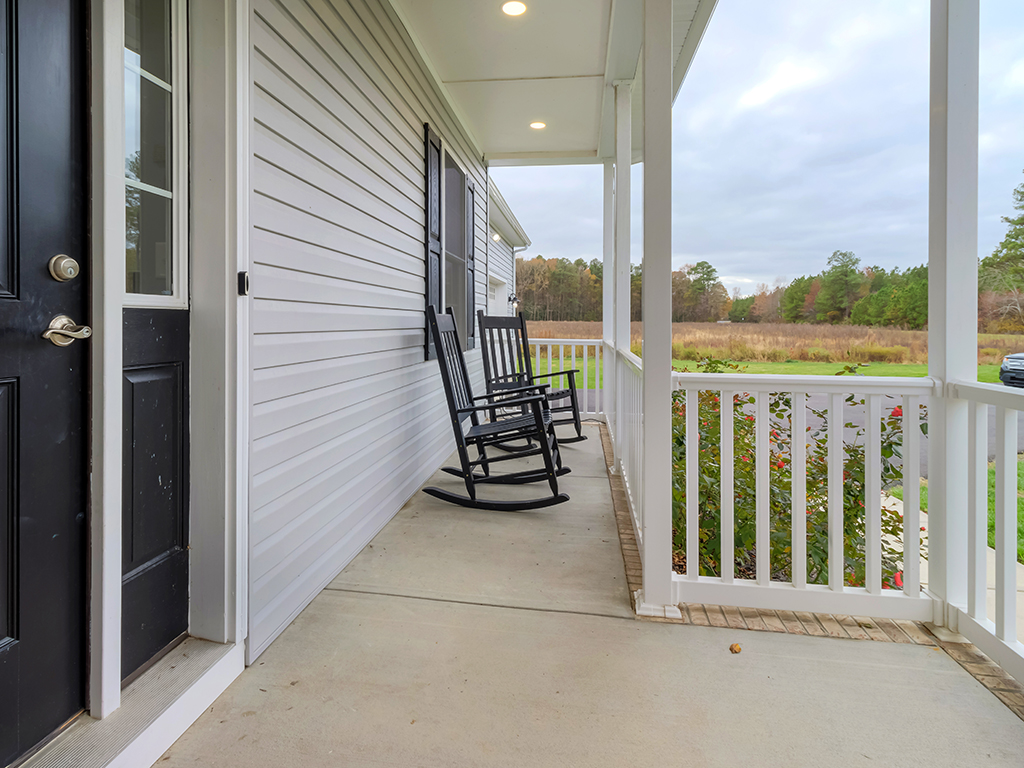 Shingle Point Road Front Porch