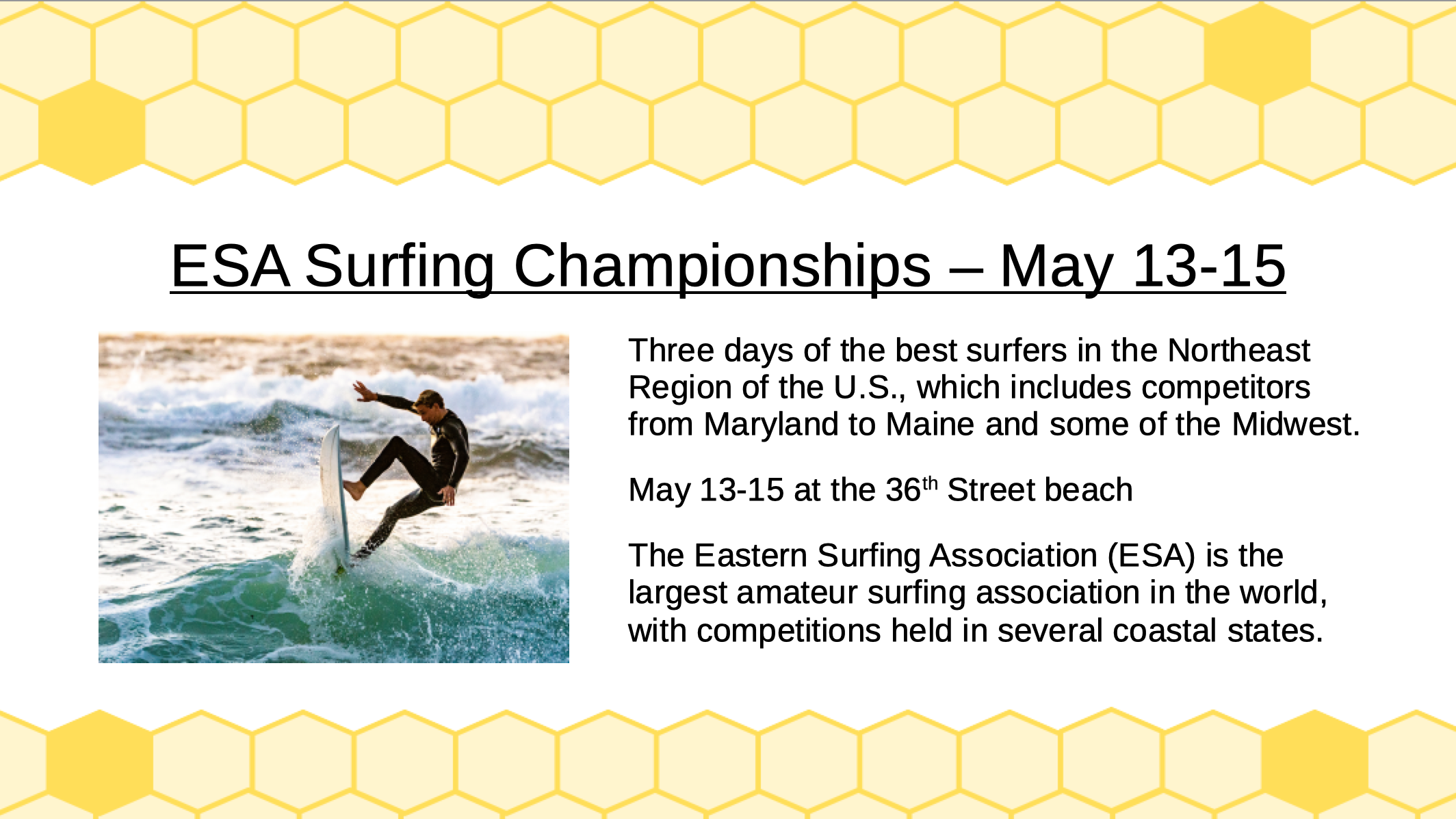 ESA Surfing Championships Preview Tile