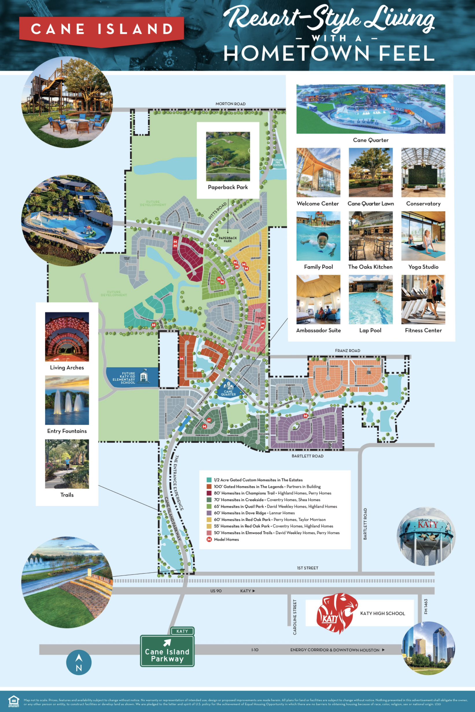 cane island master planned community map