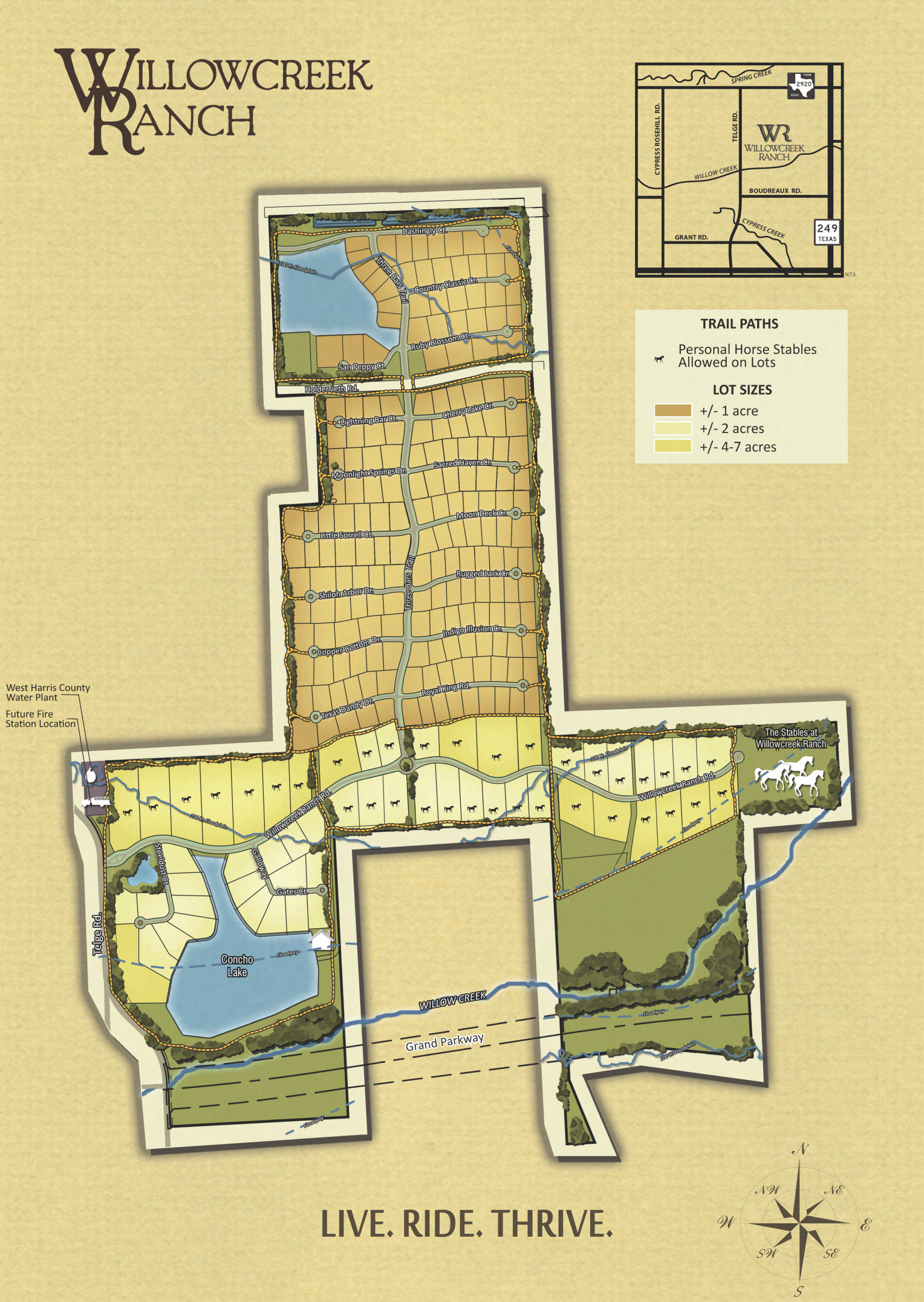 willowcreek ranch map