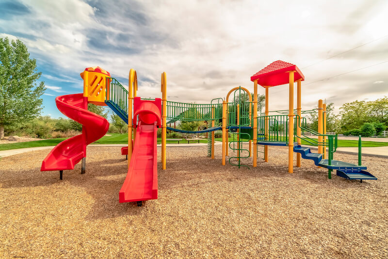Optimist Park Features a Large Playground