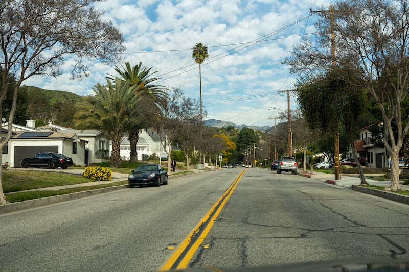 Mountain Views in Chevy Chase, Glendale, California