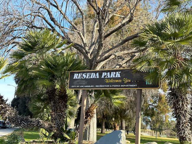 Reseda Park in Reseda, Los Angeles, California