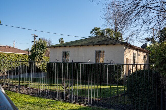 Valley Geln, Los Angeles, California, Home with a Gate